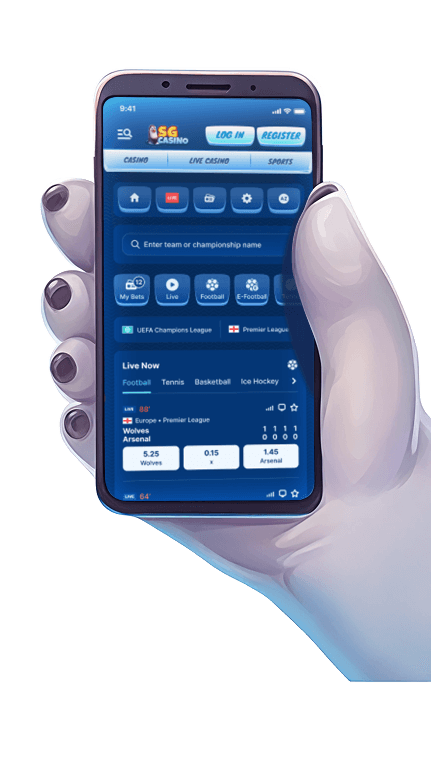 SGCasino app mobile